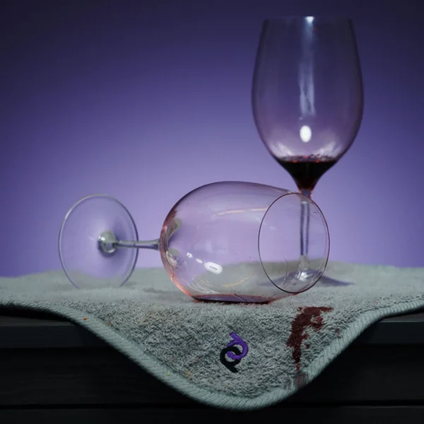 Red wine spill on Playdrop sex mats