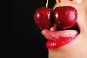 Rimming during foreplay
